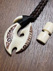 ボーンカービング ネックレス(sw96)Lサイズ マッコウ値下 ボーンカービングネックレス(sw96)Lサイズ マッコウ - メルカリ