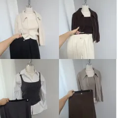 新ニット ジップアップ set