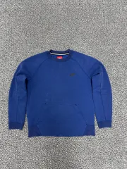 サイズ100) NIKE ブルー スウェットシャツ
