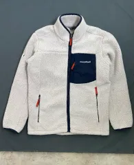 モンベル アイボリー フリース ジャケット L(100)