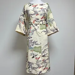 着物リメイク　ワンピース