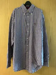 ヴィンテージ 90s Tommy Hilfiger トミーヒルフィガー CHECK シャツ L 105