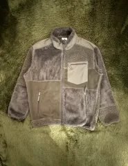 L. engineered garments × UNIQLO コラボ フリース ジャケット オリーブ