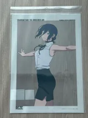 チェンソーマン ベースヤード レゼ A3 クリア 透明 ポスター