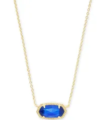 ケンドラスコット レディース アクセサリー ネックレス・チョーカー レース Kendra Scott Elisa Birthstone Pendant Necklace Cobalt Cats EyeSeptember コバルト