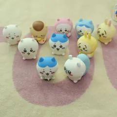 フルセット/ソフトビニール ナガノ ちいかわ パペット マスコット 指 フィギュア 10種
