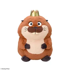 私がビーバーになる時　Lぬいぐるみ“キング・ジョージ” ディズニー　ピクサー　マスコット　プライズ　非売品