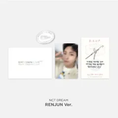 NCT DREAM ロンジュン SMコンサート SUWON 招待状 バッジ トレカ 未開封