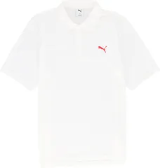 プーマ PUMA ポロ シャツ 半袖 トップス メンズ 男性 ジム フィットネス トレーニング ワークアウト ゴルフ ランニング 筋トレ 着替え 移動着 お出かけ 旅行  528903 02 PUMAWHITE