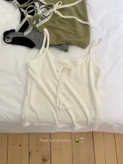 (新品タグ付き) PETER AND WENDY コーデ必須アイテム MADE フルーチェ レース ノースリーブ