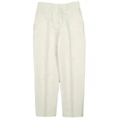 Ballsey ボールジィ 23SS 日本製 ハイカウントダブルクロス テーパードパンツ 11-04-31-04037 36(9号) ライトベージュ TOMORROWLAND ボトムス g24659のサムネイル