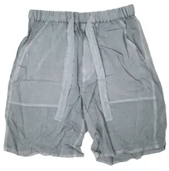 新品 Graphpaper グラフペーパー 日本製 Soft Cupro Baker Shorts 製品染め ソフトキュプラベイカーショーツ GM191-40010 2 GRAY イージー ショートパンツ ボトムス g24677のサムネイル