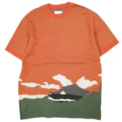 新品 Kota Gushiken コウタグシケン 23SS 日本製 Kiyomizu Dera Tee 京都 清水寺 ニットTシャツ KGSS23-K01 2 ORANGE 半袖 トップス g24774のサムネイル