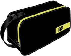 ニューバランス New Balance シューズケース バッグ 袋 靴 スパイク入れ 上履き 部活 クラブ ジム サッカー 陸上 バスケ バレー メッシュポケット フルジップ スポーツブランド  LAB55622 HIL ハイライト