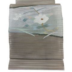 A76松葉名古屋帯 秀品 夏帯 絽綴れ花模様正絹 単帯 着物 美品 - メルカリ