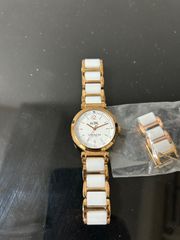 GUCCI シェル文字盤 ピンクゴールドメッキ PGP QZ クォーツ 腕時計