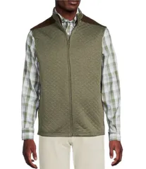 ダニエル クレミュ メンズ アウター ジャケット・ブルゾン キルティング ベスト ノースリーブ Cremieux Blue Label Quilted Sleeveless Full Zip Vestのサムネイル