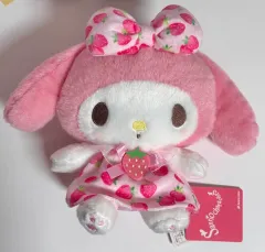 MYメロディ いちご フルーツコスチューム ぬいぐるみ