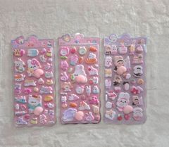 おしりぷにぷにシール もちもちシール マシュマロシール おしりシール 3枚セット