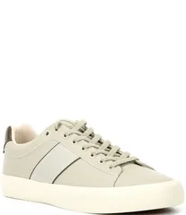 ヒューゴボス メンズ シューズ ドレスシューズ スニーカー レザー Hugo Boss Mens Aiden Leather Sneakers Light Beige ベージュのサムネイル