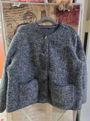 UNIQLO グレー フリース ジャケット