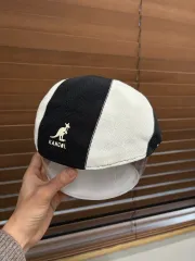 カンゴール チェッカーボード ハンチングキャップ