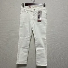 (^w^)b Levi's 312 リーバイス スキニーデニム ジーンズ スリムフィット SHAPING デイリーユース クロップド丈 JEANS カジュアル 春 夏 コットン ポリエステル 白 ホワイト レディース サイズ 25インチ OM11488HG
