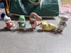 猫フィギュアセット 動物コスチュームぬいぐるみ