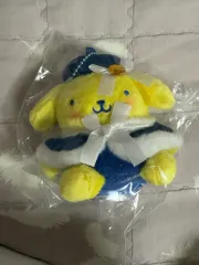 サンリオ ホリデー ハッピーくじ B賞 ポムポムプリン ぬいぐるみ キーホルダー