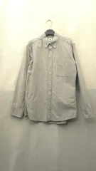 65 UNIQLO オックスフォード シャツ 長袖 グレー m
