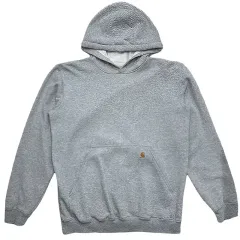 カーハート ミッドウェイト 起毛 パーカー グレー M