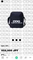 最安値/割引 CDG コム・デ・ギャルソン クロスバッグ ショルダーバッグ トートバッグ ミニ