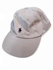 POLO Ralph Lauren キャップ ベージュ ポロラルフローレン 帽子 刺繍ロゴ