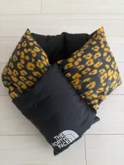 THE NORTH FACE ザノースフェイス ネックウォーマー ブラック/ヒョウ柄 レオパード Nuptse(ヌプシ) マフラー