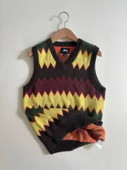 STUSSY ステューシー ヘイデン ニット ベスト