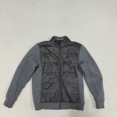 L トミーヒルフィガー ボアファー 起毛 ハイネック ジップアップ ジャケット 1218-3