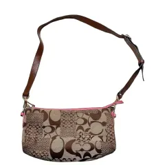 COACH シグネチャー ファブリック ボディ バッグ