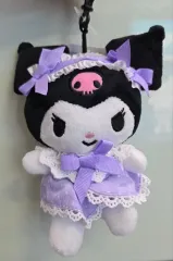 サンリオ クロミ ぬいぐるみ キーホルダー パープル レース ドレス