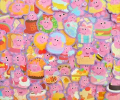 ペッパピッグ ステッカー シール 102枚