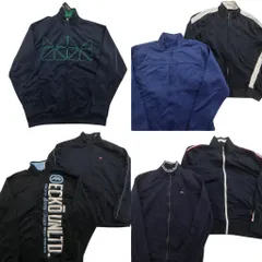 古着卸 ブランドMIX トラックジャケット 7枚セット (メンズ XL /2XL /3XL ) ラコステ チャップス トミー デッドストック 中古 古着 ND6936