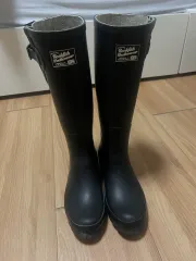 ロックフィッシュ ウェザーウェア ロング レインブーツ ブラック