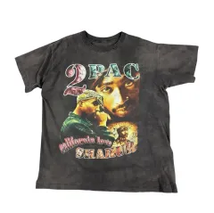 ヴィンテージ 90s Tupac California Love 2Pac ラップTシャツ