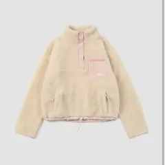 ribbonbit 麻ゴー フリース プルオーバー