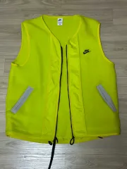 ナイキ フリース 蛍光 ジップアップ ベスト L 105