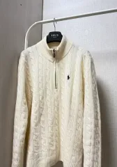 ポロ ラルフローレン ケーブル ニット ウール カシミア