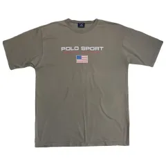 POLO スポーツ BIG プリンティング 半袖 Tシャツ XL