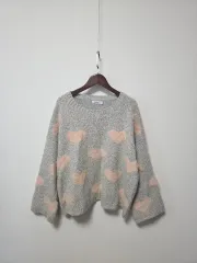 Valleygirl ハート ニット