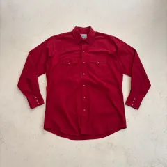 70s OG ヴィンテージ ウェスタン シャツ L