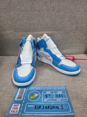 265 ジョーダン 1 x オフホワイト レトロ ハイ ユニバーシティ ブルー