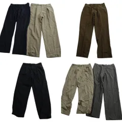 古着卸 まとめ売り ブランドMIX スラックス パンツ 6枚セット (メンズ 34 /33 /32 /30 ) LEE カルバンクライン BOSS 中古 古着 NE0234